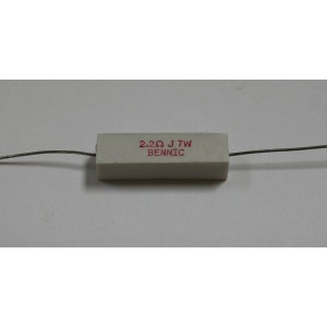 Modstand 2,2 Ohm 7 Watt