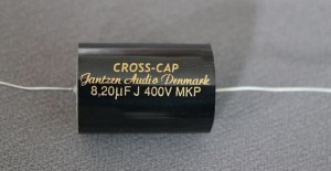 8,2 uF Cross-Cap MKP kondensator