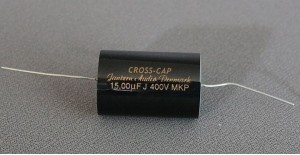 15 uF Cross-Cap MKP kondensator